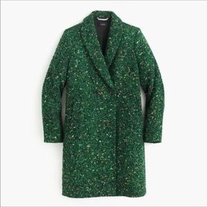 J Crew Daphne Coat, Italian Tweed